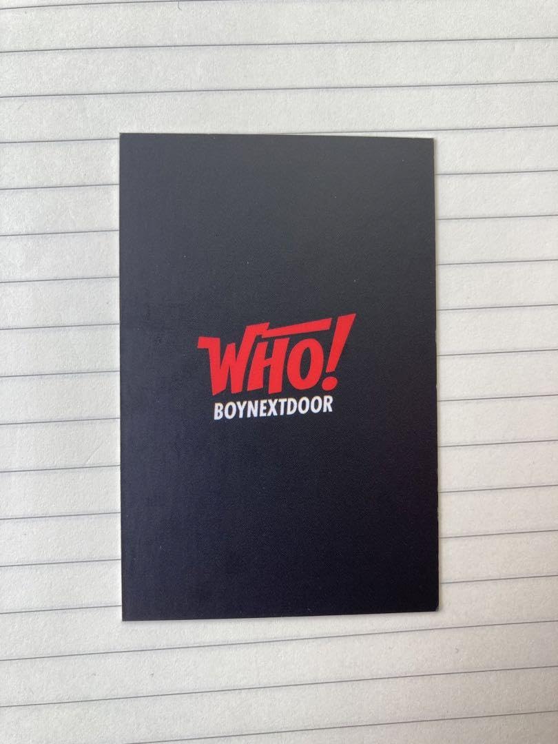 Amazon.co.jp: boynextdoor weverseラキドロ ウナク who トレカ